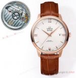 Swiss Made Fake Omega De Ville Prestige 39.5 mm Rose Gold Watch